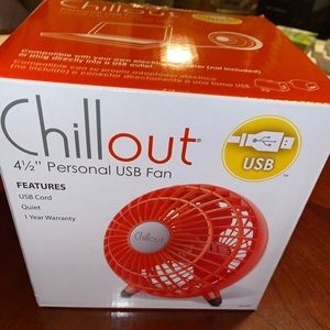 Chillout 4 1/2” Personal USB Fan